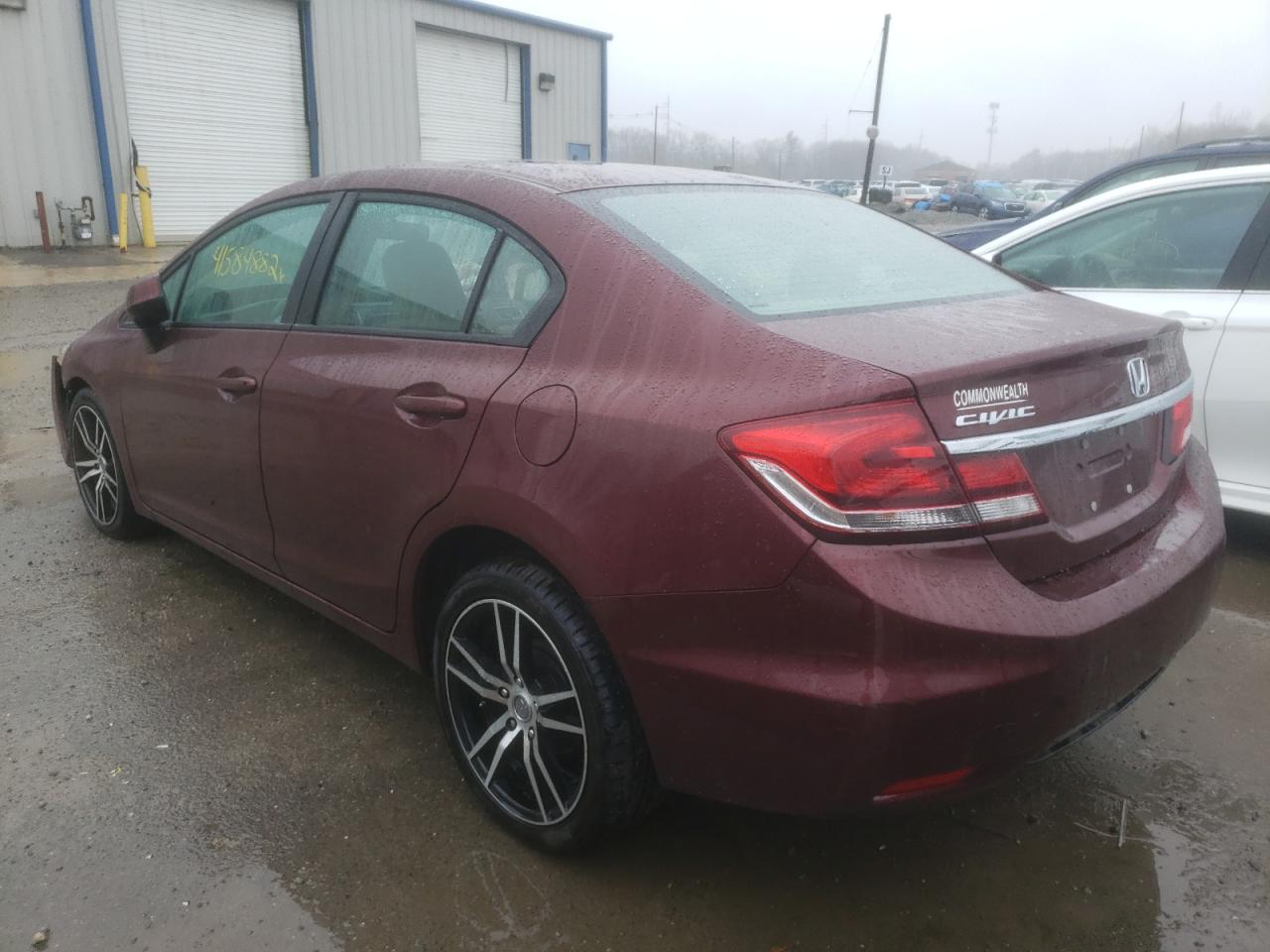 Photo 3 from auction – 2013 HONDA CIVIC LX with VIN 2HGFB2F55DH584031