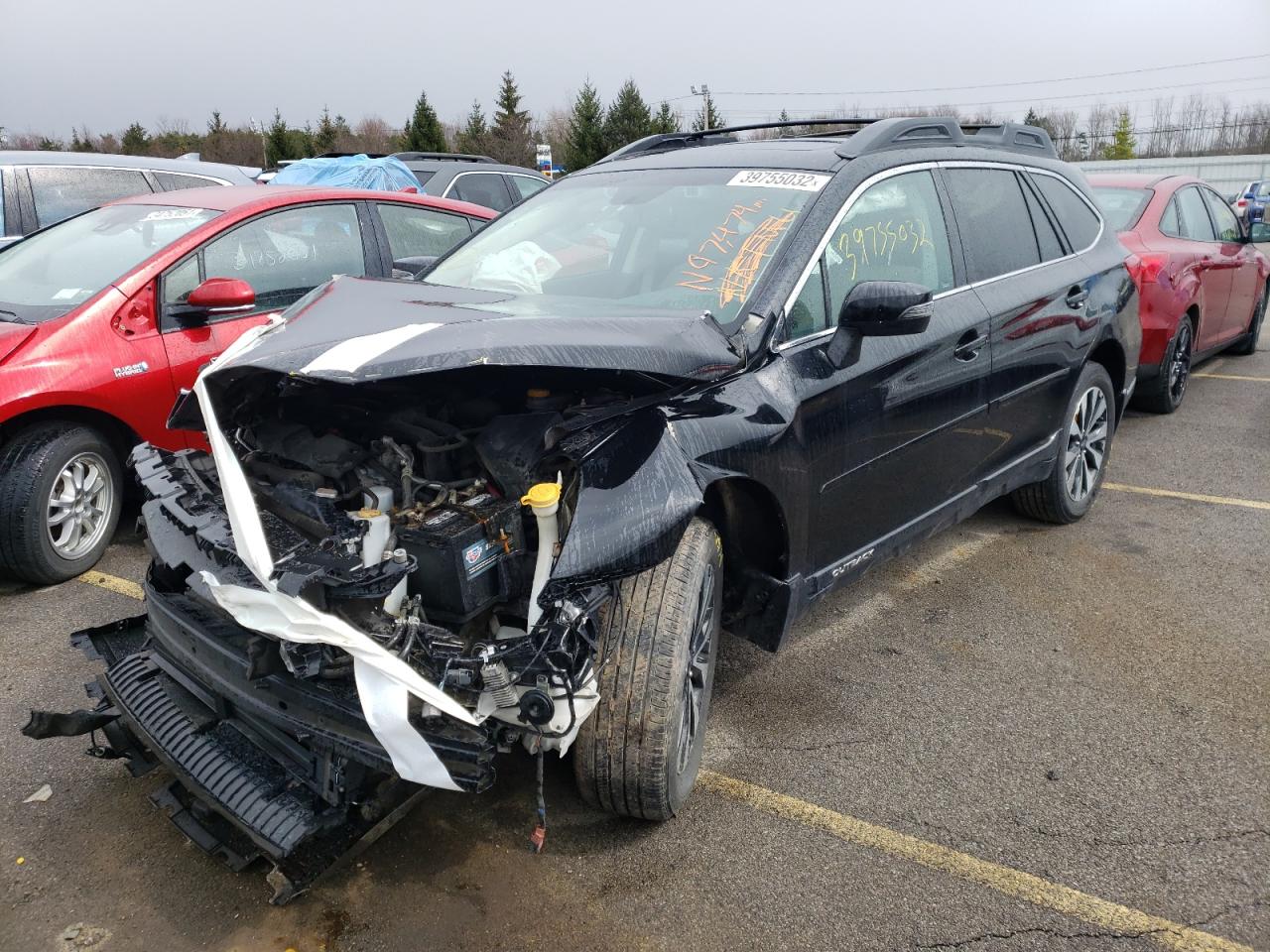 Photo 2 from auction – 2016 SUBARU OUTBACK 2. with VIN 4S4BSBNC1G3346645