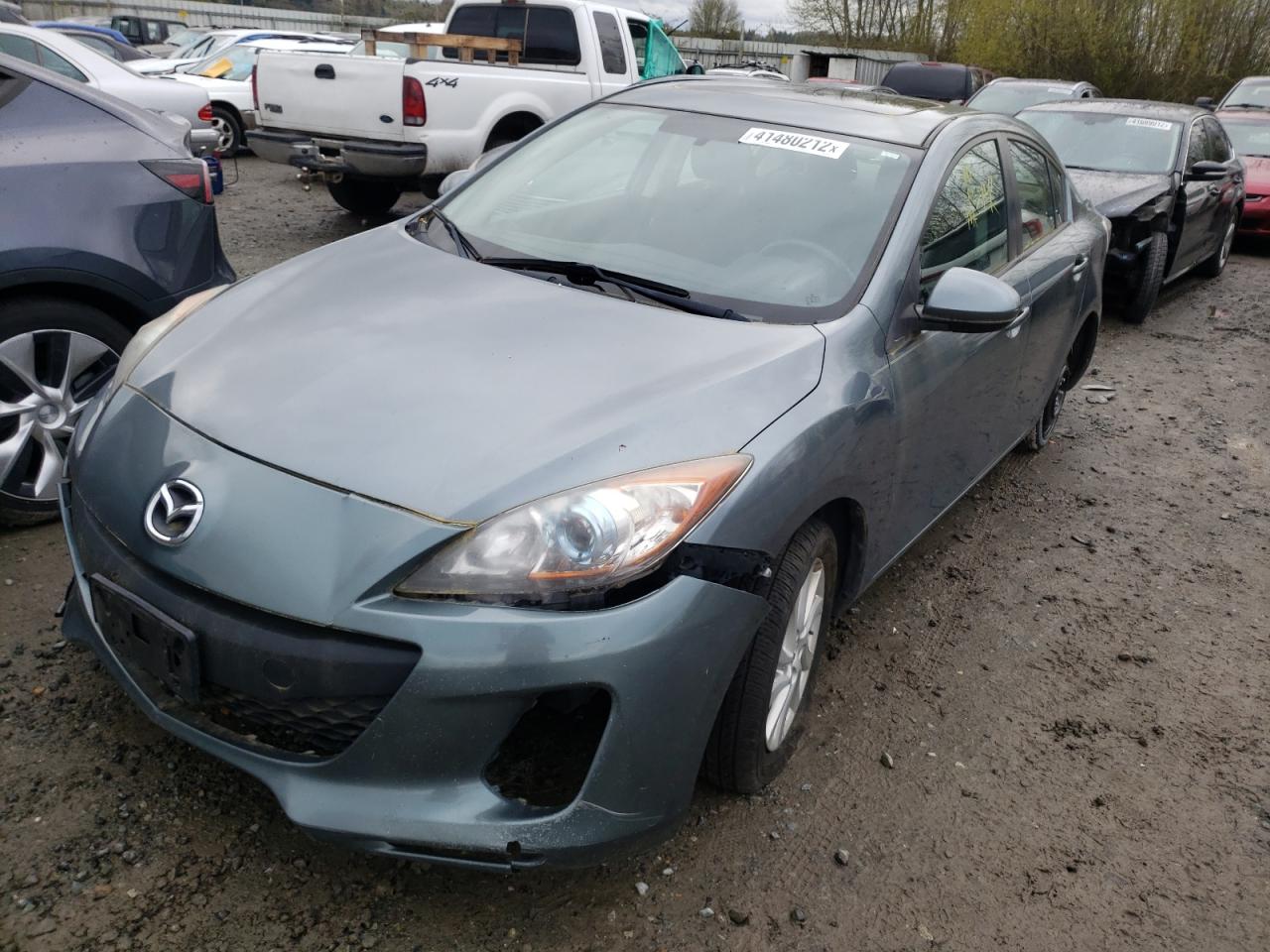 Photo 2 from auction – 2012 MAZDA 3 I with VIN JM1BL1V75C1643163
