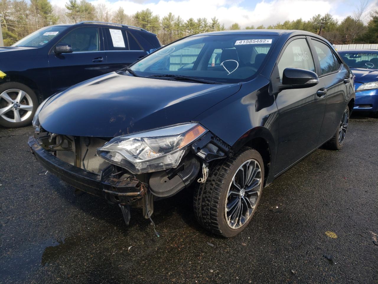 Photo 2 from auction – 2016 TOYOTA COROLLA L with VIN 5YFBURHE2GP534683