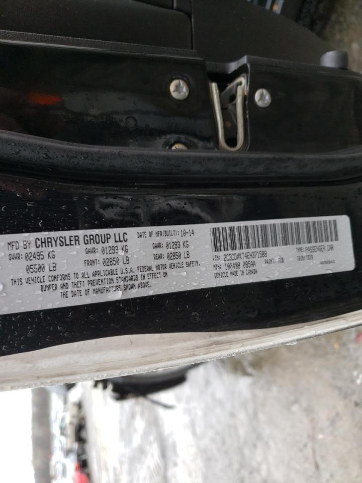 Photo 10 from auction – 2014 DODGE CHARGER PO with VIN 2C3CDXKT4EH371588