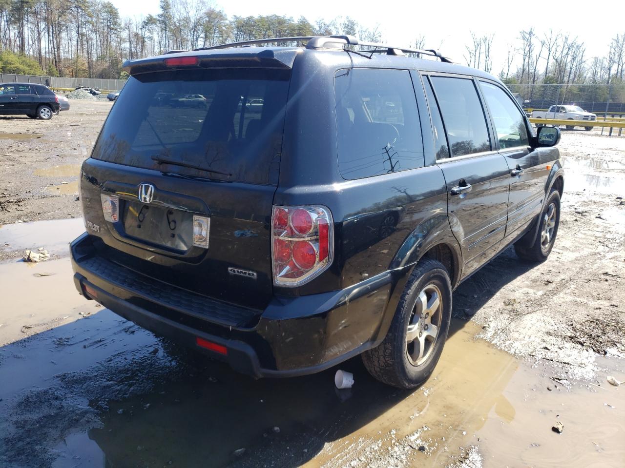 Zdjęcie 4 z aukcji – 2008 HONDA PILOT EXL z VIN 5FNYF18678B021957