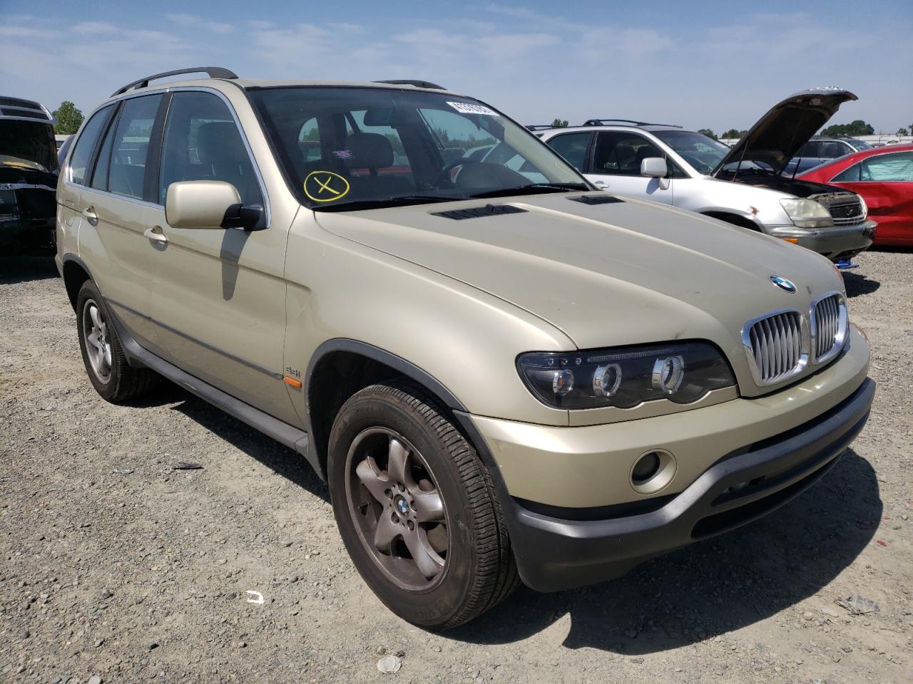 BMW X5 4.4I 2000 with VIN WBAFB334XYLH03040 - Photo from auction