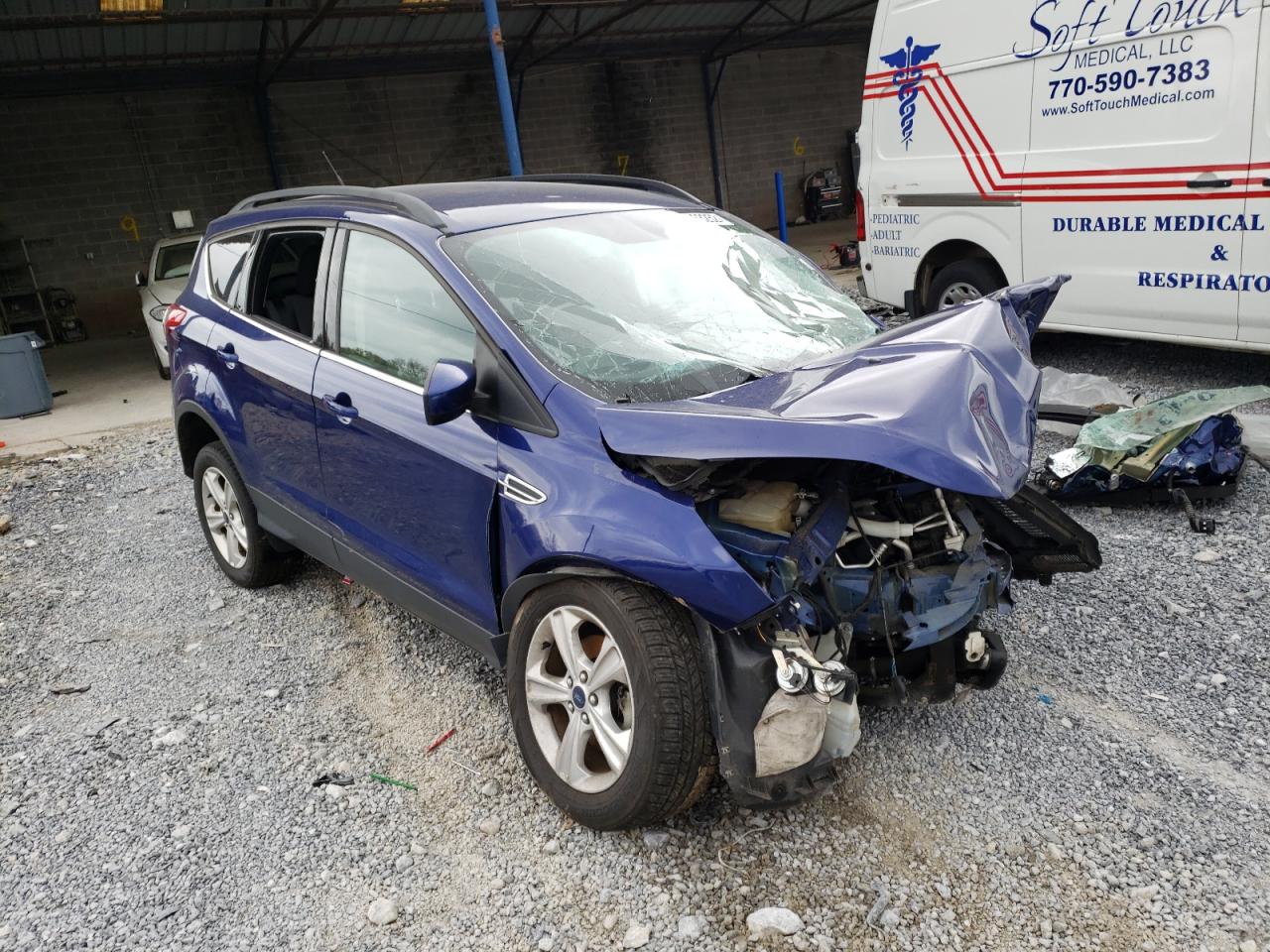 FORD ESCAPE SE 2016 with VIN 1FMCU0GX9GUC67575 - Photo from auction