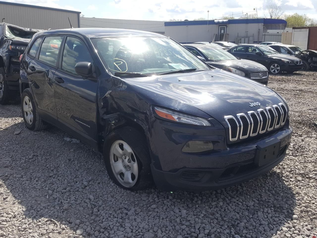 Photo 1 from auction – 2015 JEEP CHEROKEE S with VIN 1C4PJLAB2FW761308