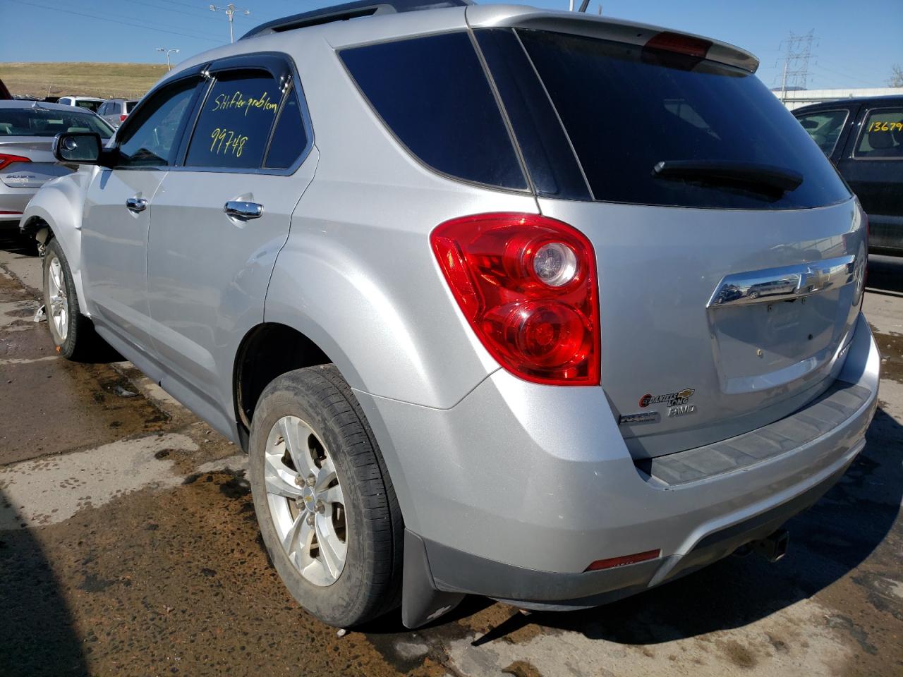 Photo 3 from auction – 2012 CHEVROLET EQUINOX LT with VIN 2GNFLNEK0C6136155