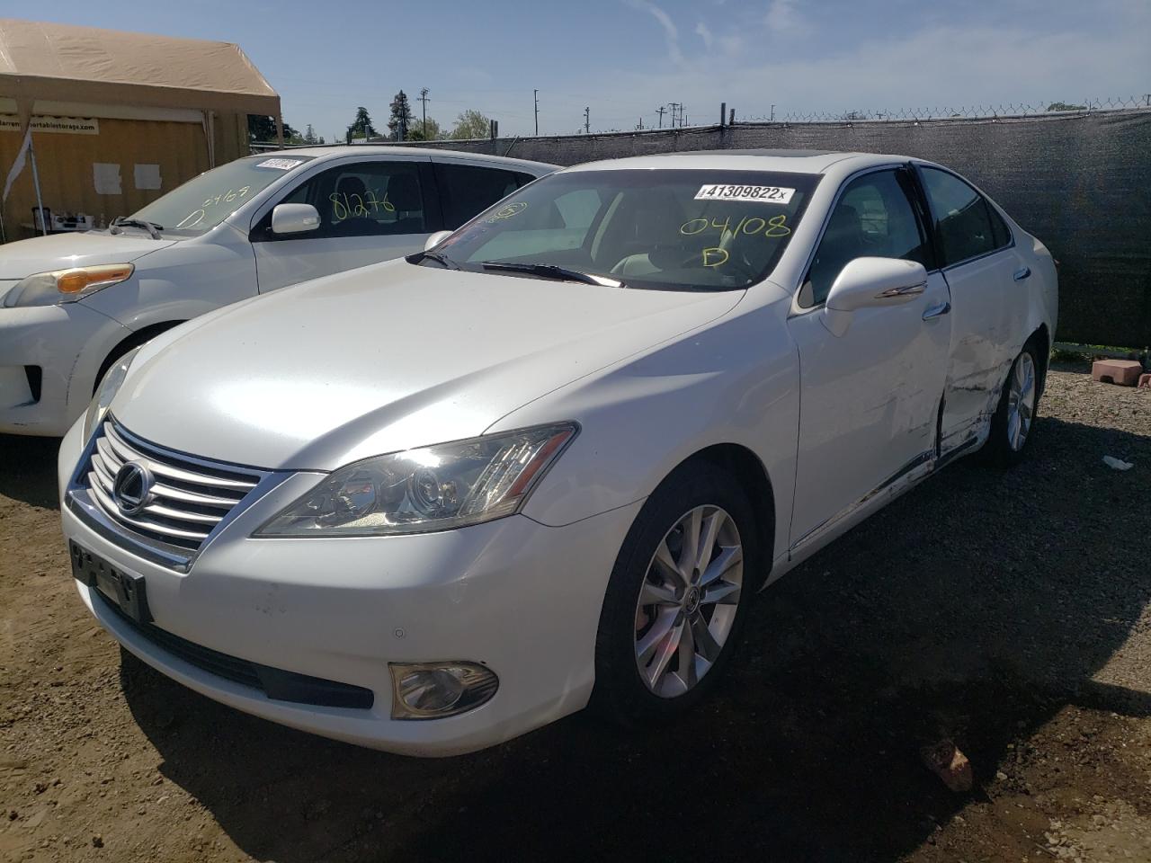 Photo 2 from auction – 2011 LEXUS ES 350 with VIN JTHBK1EG5B2444818