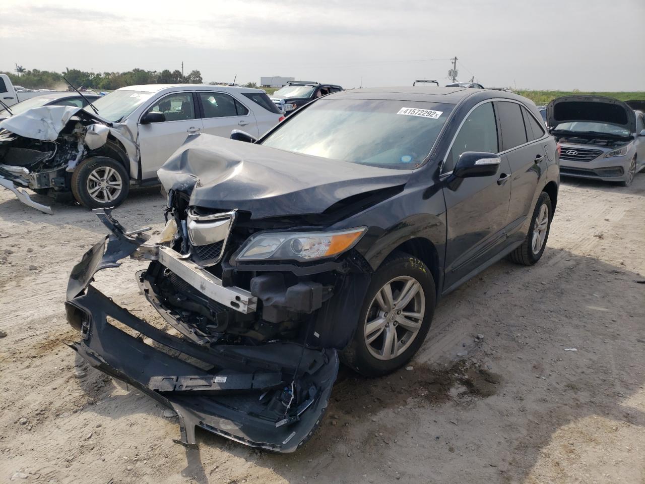 Photo 2 from auction – 2015 ACURA RDX TECHNO with VIN 5J8TB3H56FL005060