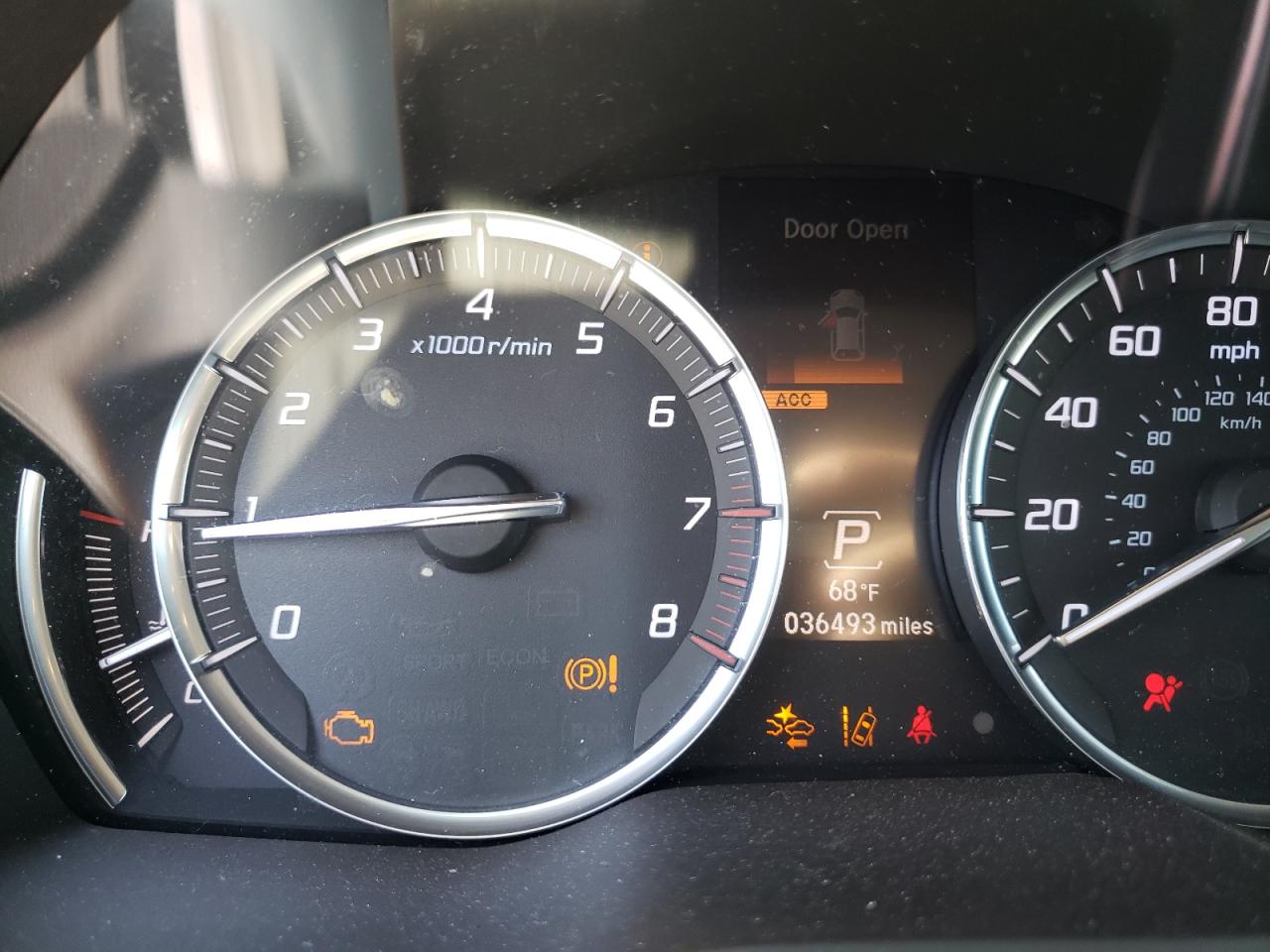 Photo 8 from auction – 2019 ACURA MDX with VIN 5J8YD3H38KL013010
