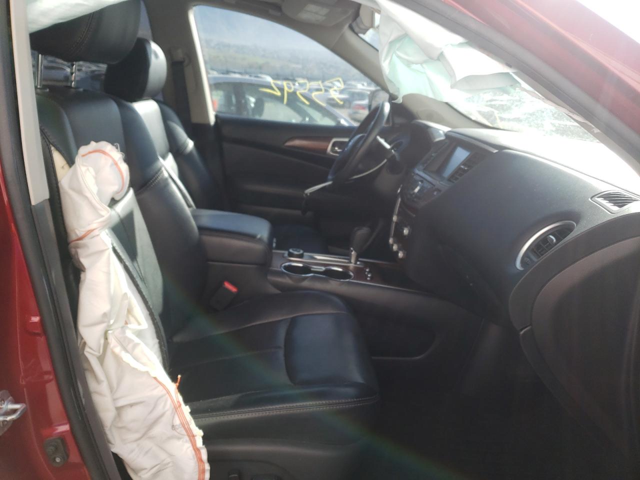 Photo 5 from auction – 2017 NISSAN PATHFINDER with VIN 5N1DR2MM8HC601842