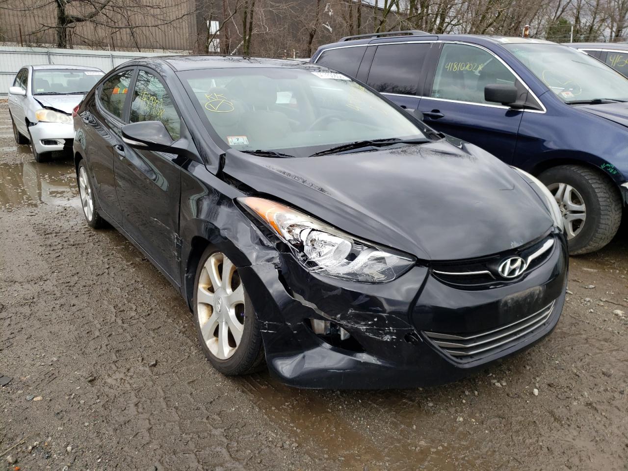 HYUNDAI ELANTRA GL 2012 with VIN 5NPDH4AE4CH150356 - Photo from auction