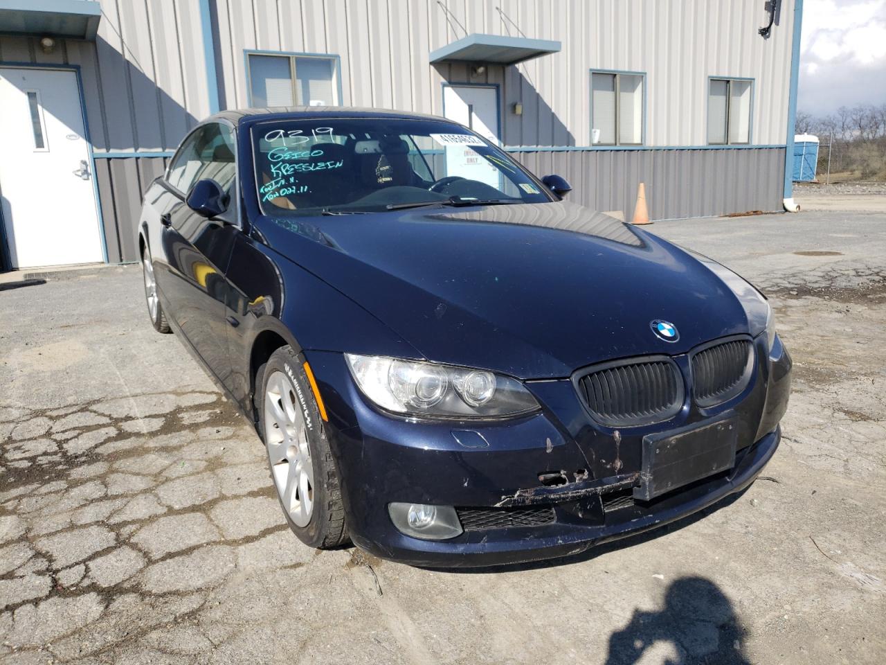 BMW 335 I 2007 with VIN WBAWL73597PX42820 - Photo from auction