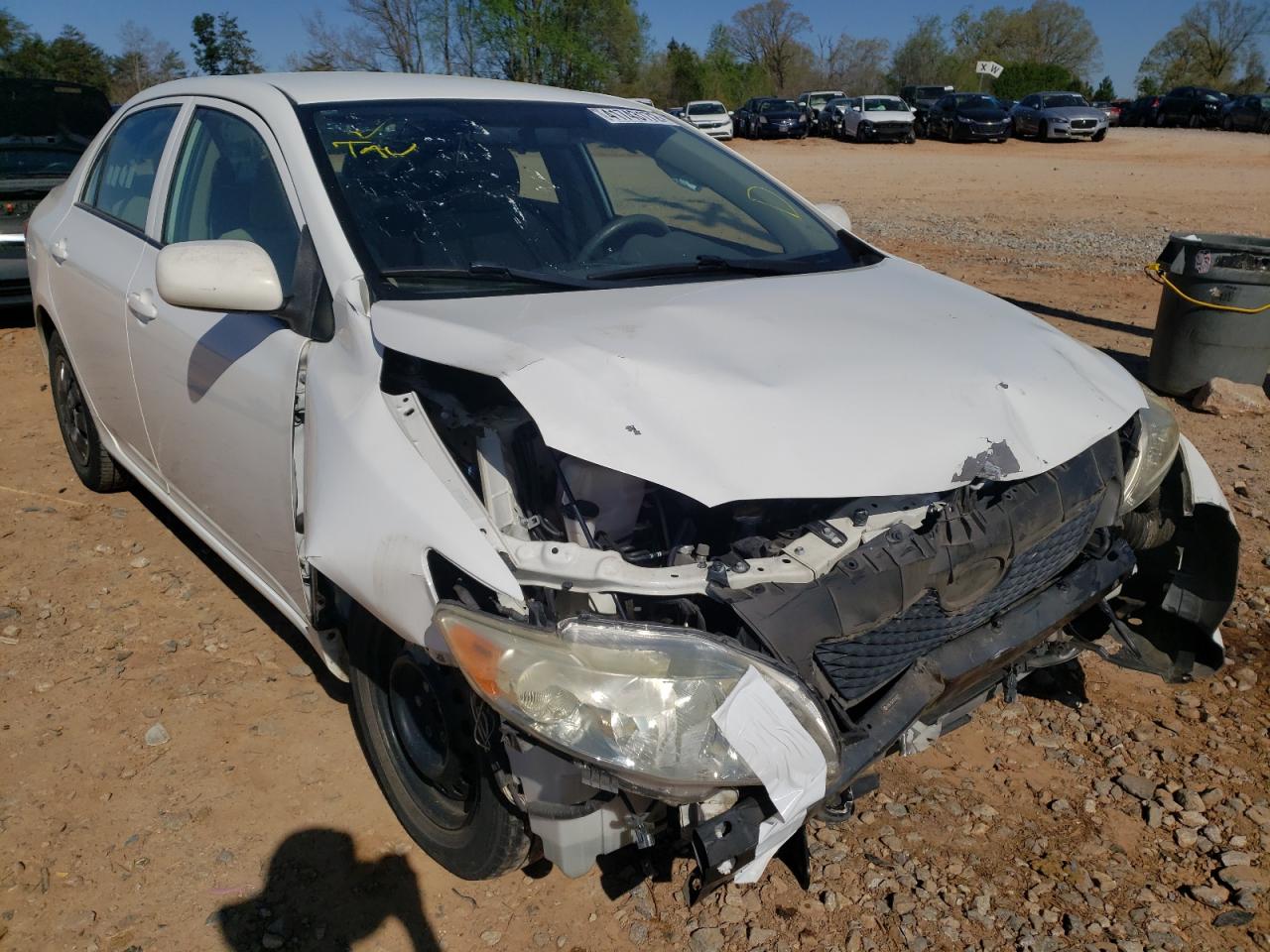 TOYOTA COROLLA BA 2009 with VIN JTDBL40EX9J044310 - Photo from auction
