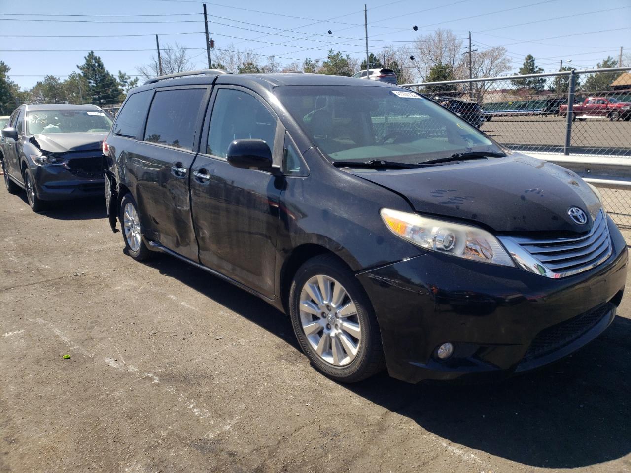 TOYOTA SIENNA XLE 2011 with VIN 5TDDK3DC9BS009605 - Photo from auction