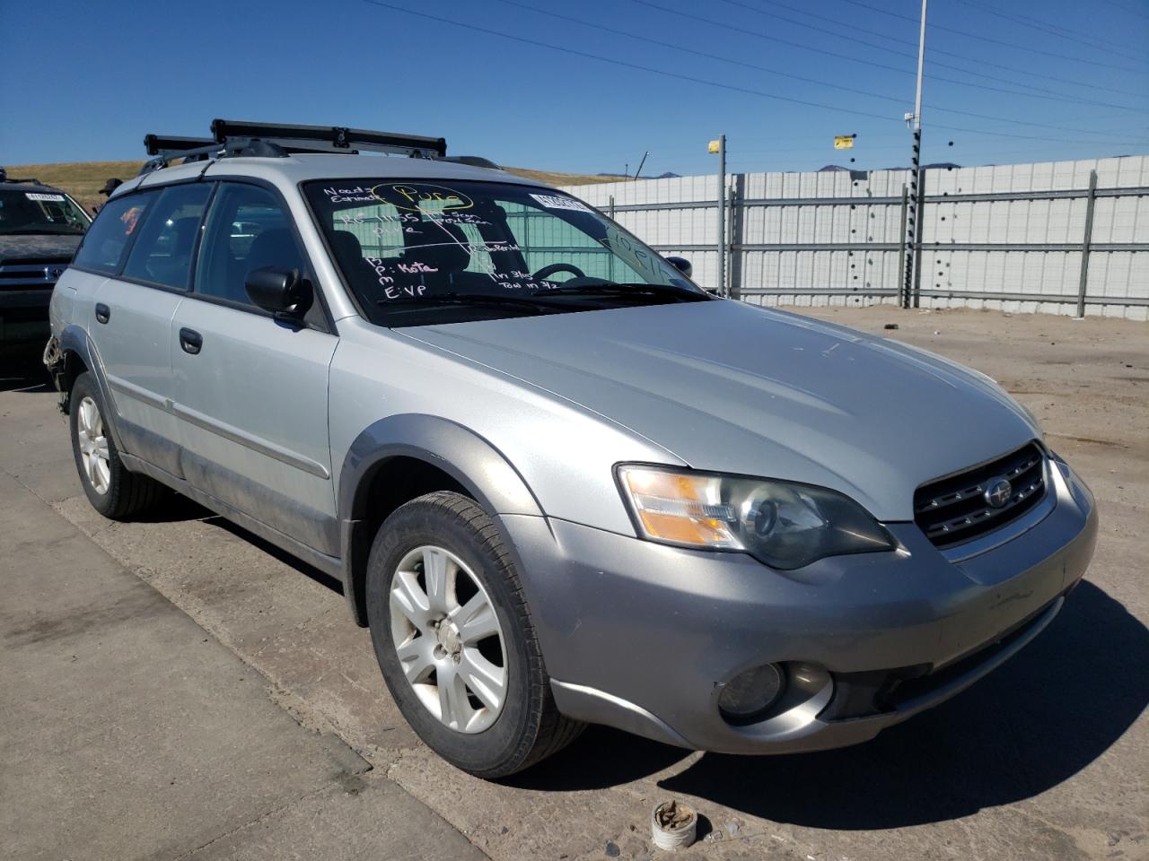 Photo 1 from auction – 2005 SUBARU LEGACY OUT with VIN 4S4BP61C757344581