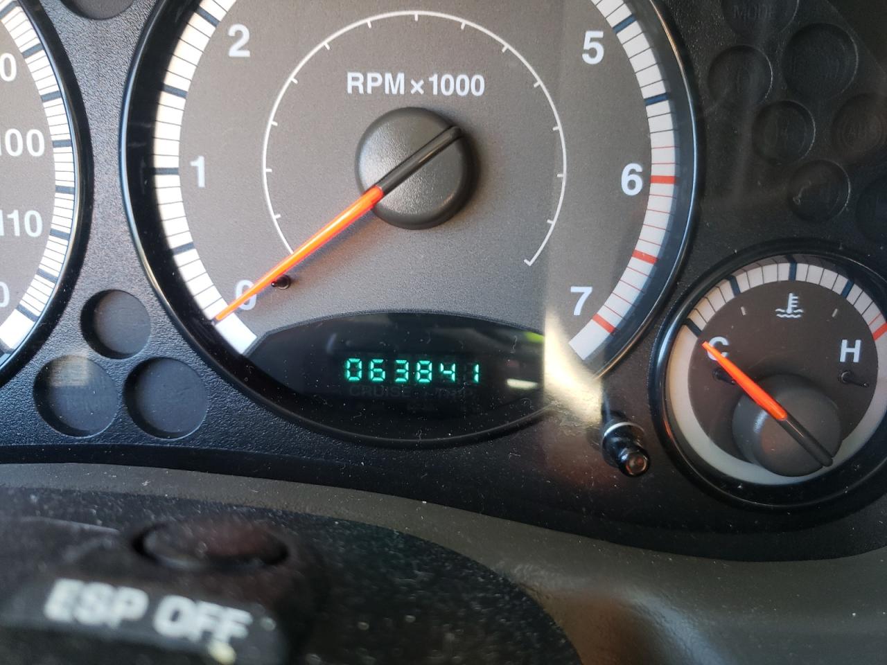 Photo 8 from auction – 2007 JEEP LIBERTY SP with VIN 1J4GL48K27W655801