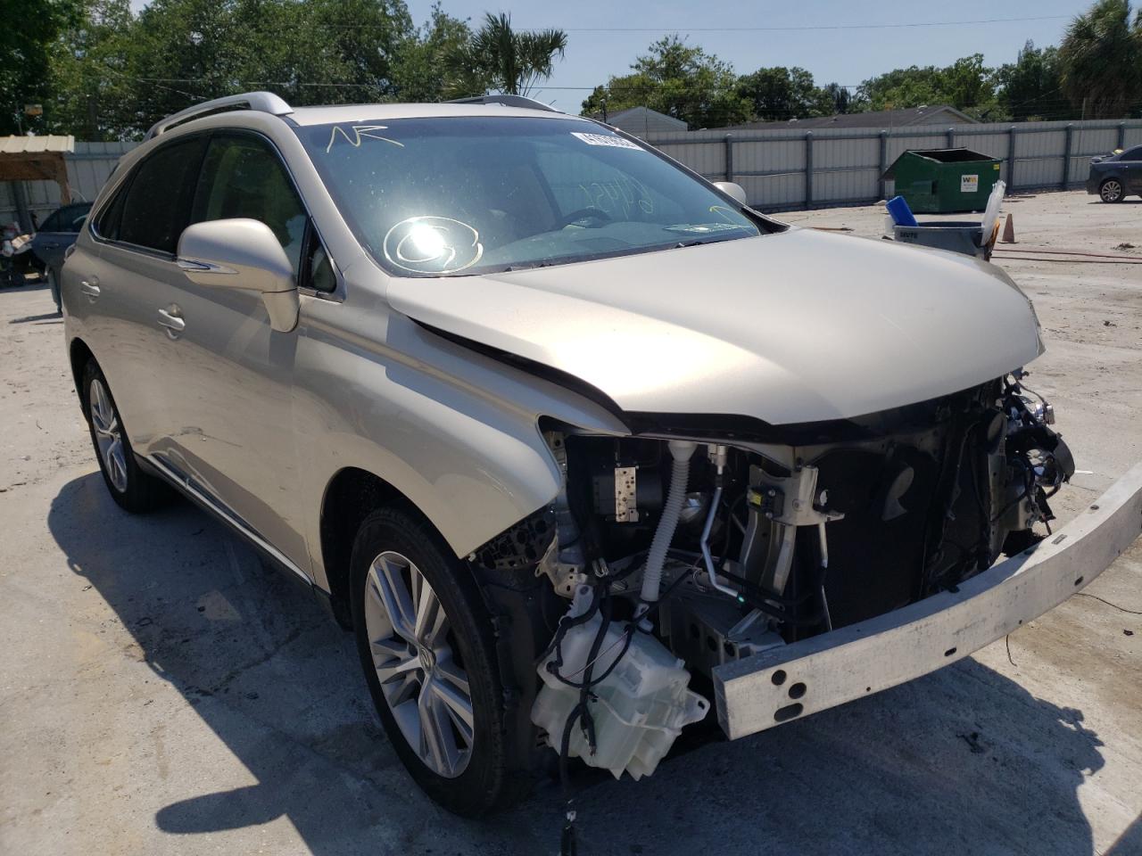 LEXUS RX 350 2015 with VIN 2T2ZK1BA9FC159638 - Photo from auction