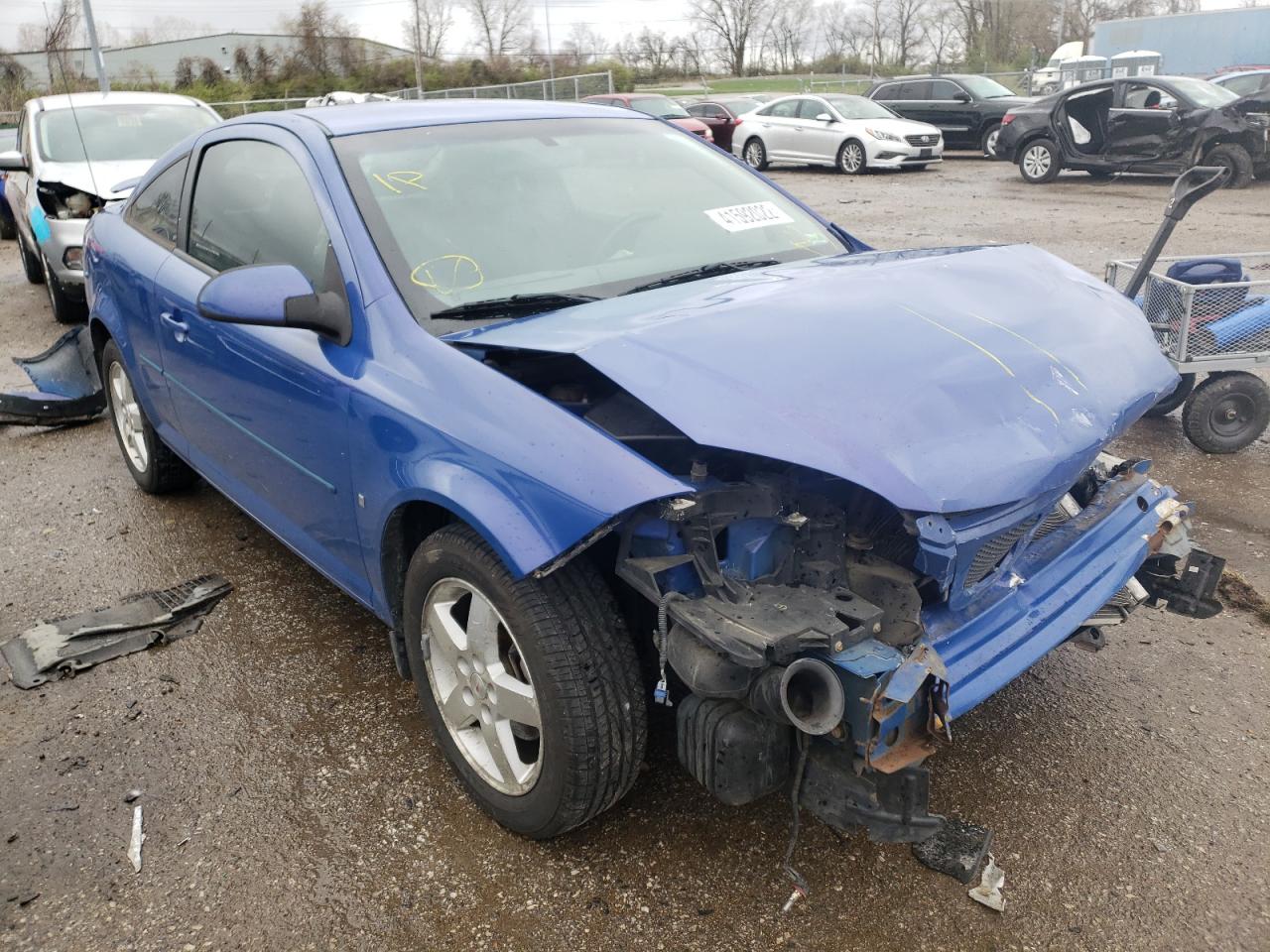PONTIAC G5 2008 with VIN 1G2AL18F087212317 - Photo from auction