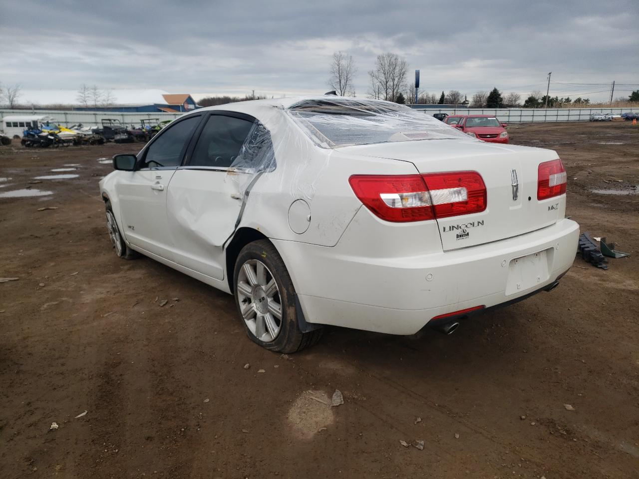 Photo 3 from auction – 2008 LINCOLN MKZ with VIN 3LNHM26T68R640810