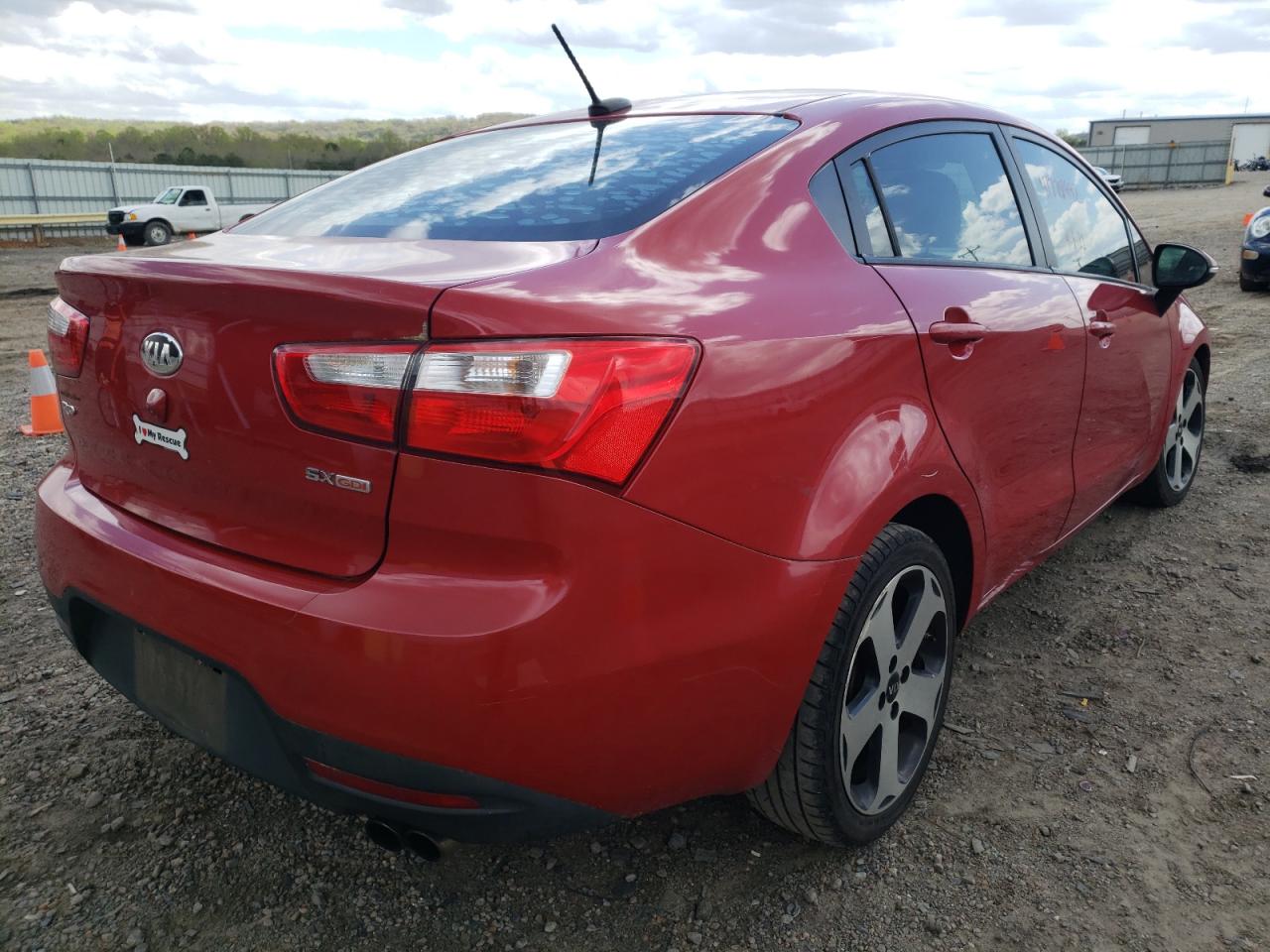 Photo 4 from auction – 2013 KIA RIO EX with VIN KNADN4A38D6159464