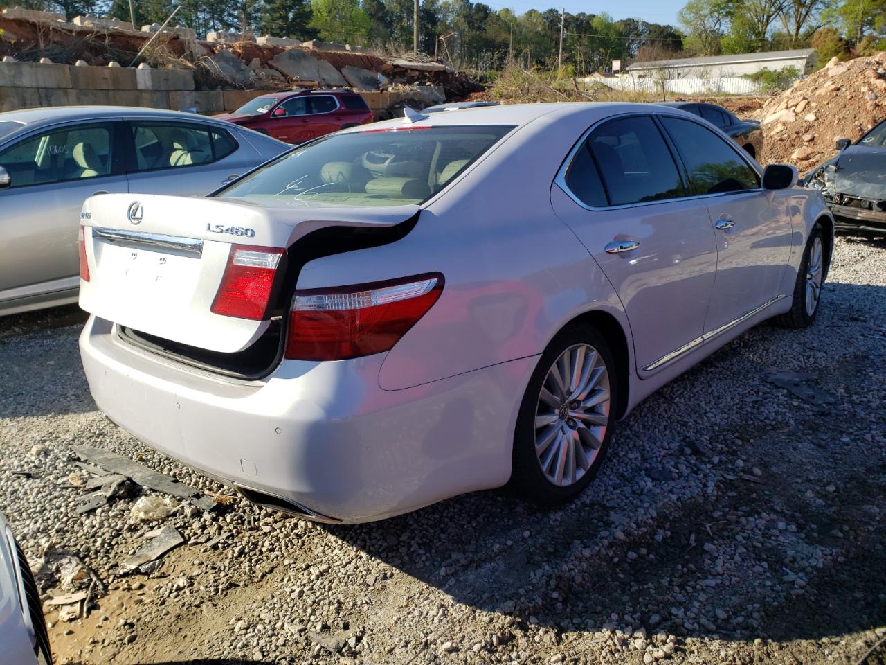 Photo 4 from auction – 2008 LEXUS LS460 with VIN JTHBL46F585057293