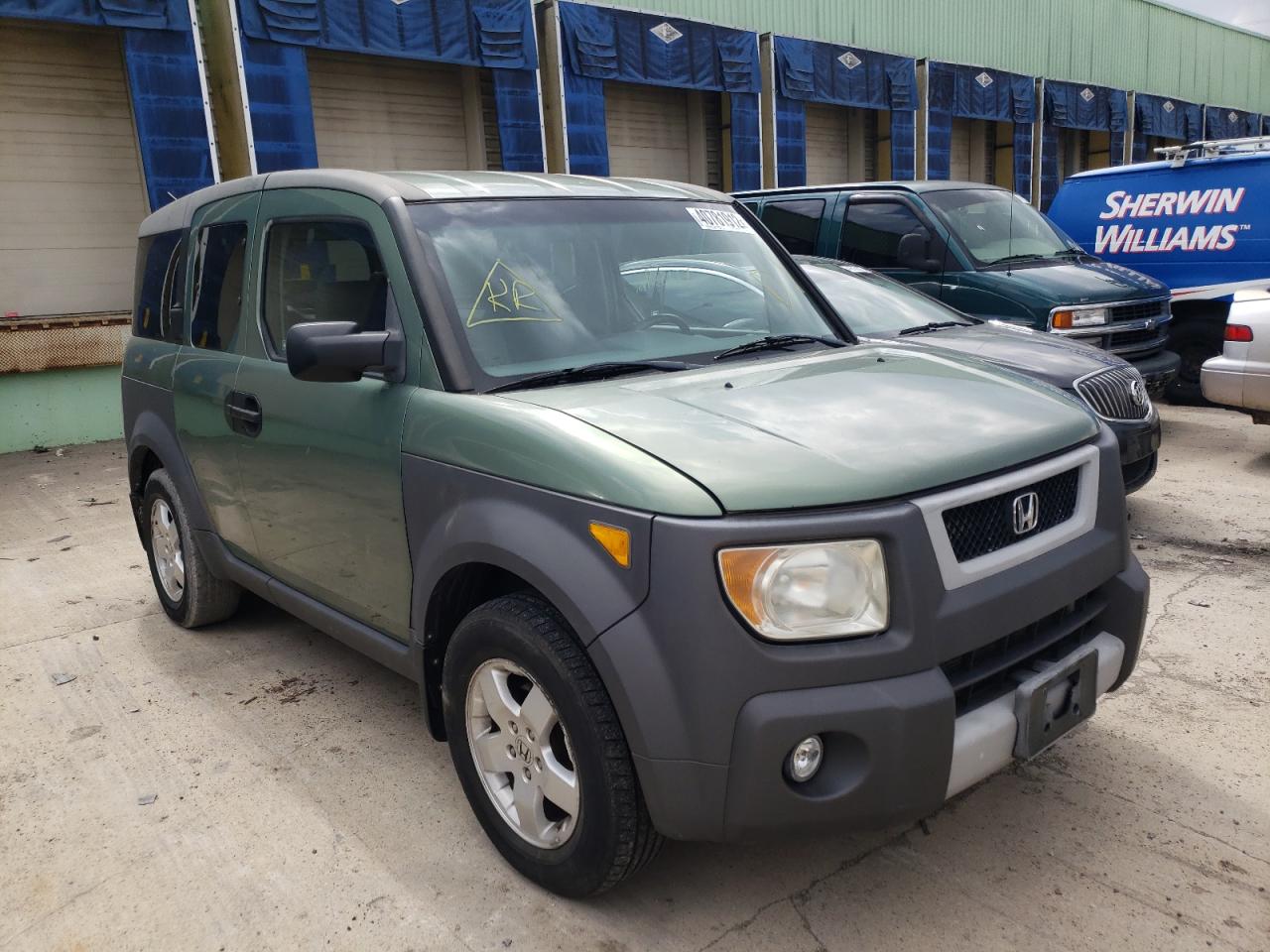 HONDA ELEMENT EX 2004 with VIN 5J6YH28554L027460 - Photo from auction