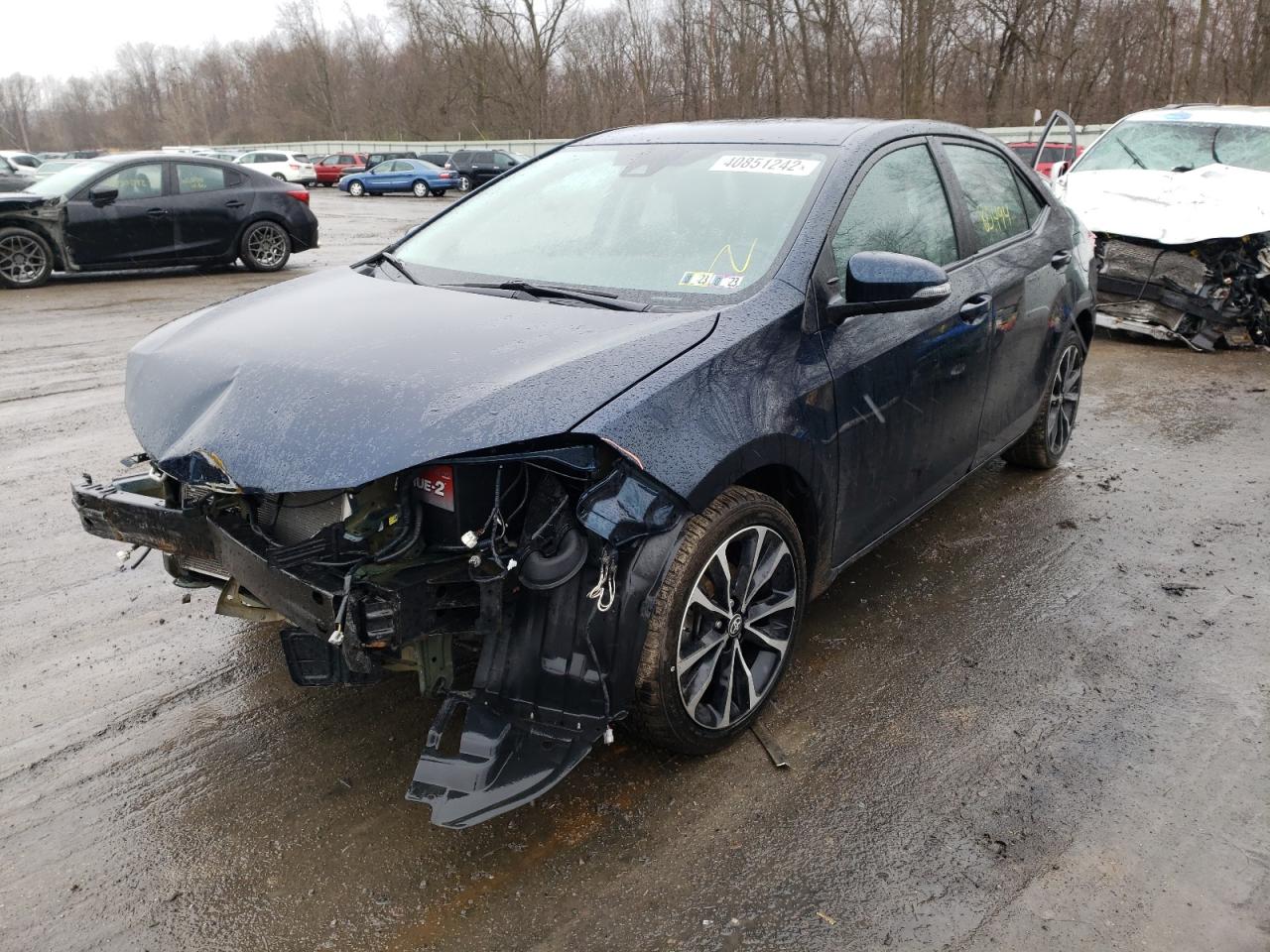 Photo 2 from auction – 2018 TOYOTA COROLLA L with VIN 5YFBURHE1JP756462