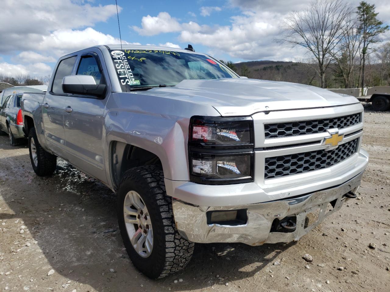 CHEVROLET SILVERADO 2015 with VIN 3GCUKREC3FG535265 - Photo from auction