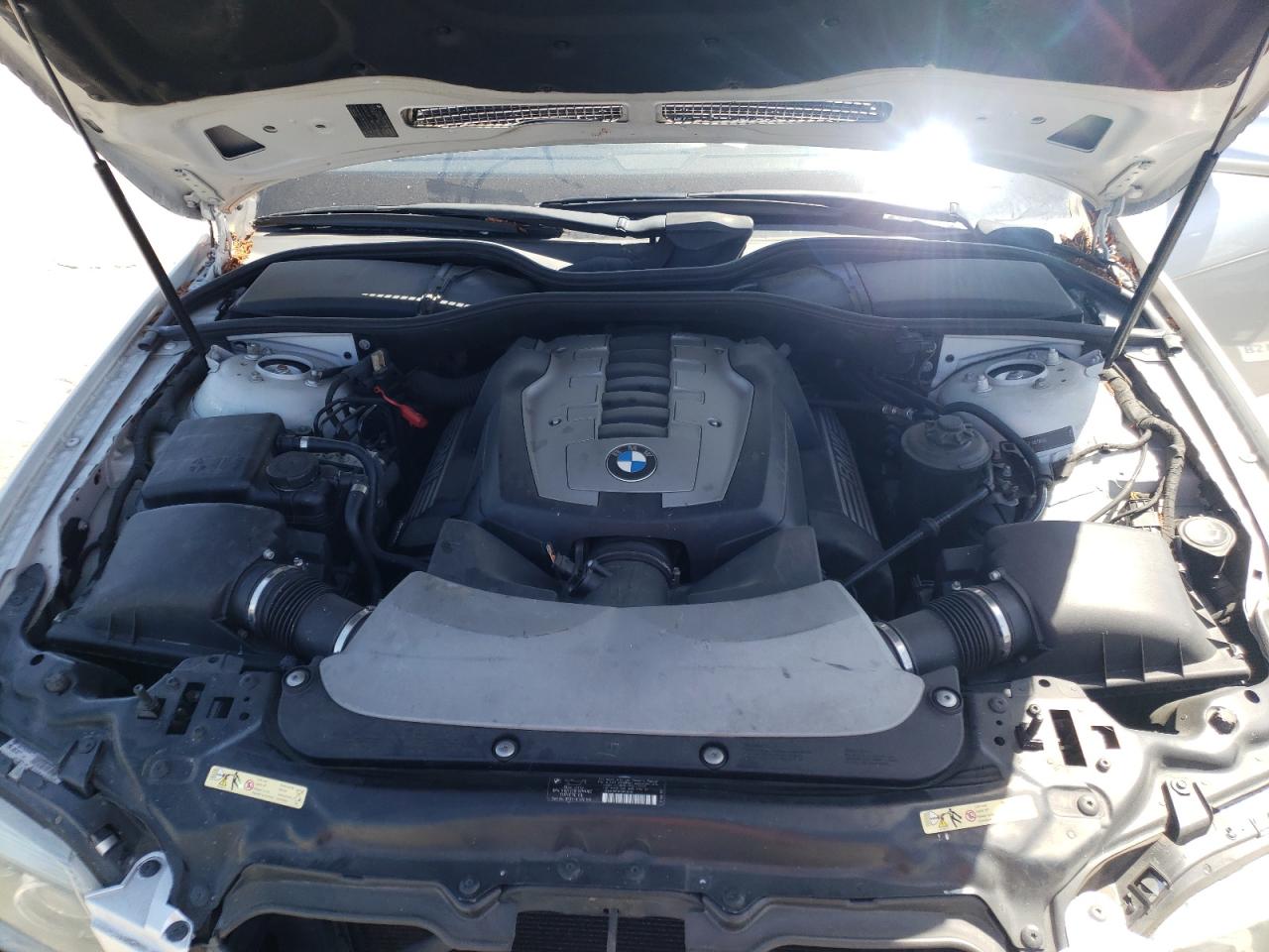 Photo 7 from auction – 2008 BMW 750I with VIN WBAHL83538DT12265