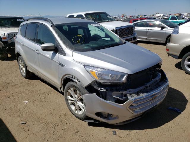 FORD ESCAPE SE 2018 with VIN 1FMCU9GD6JUD53508 - Photo from auction