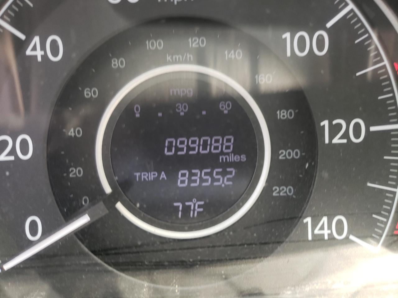 Photo 8 from auction – 2013 HONDA CR-V EX with VIN 3CZRM3H50DG704885
