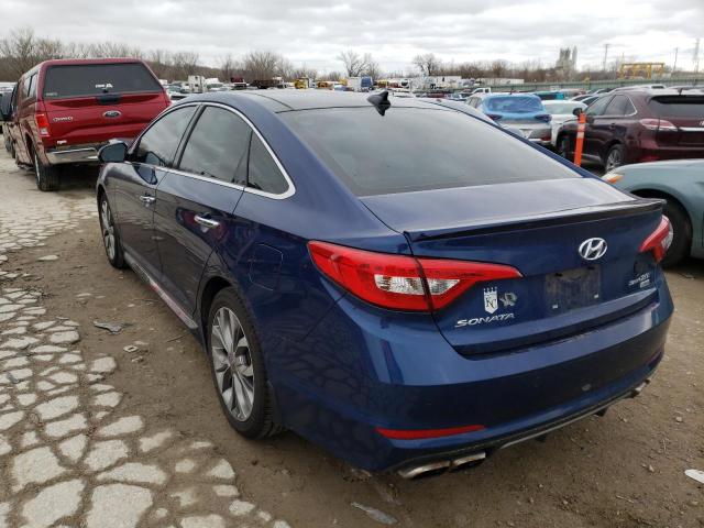 Photo 3 from auction – 2015 HYUNDAI SONATA SPO with VIN 5NPE34AB5FH117802