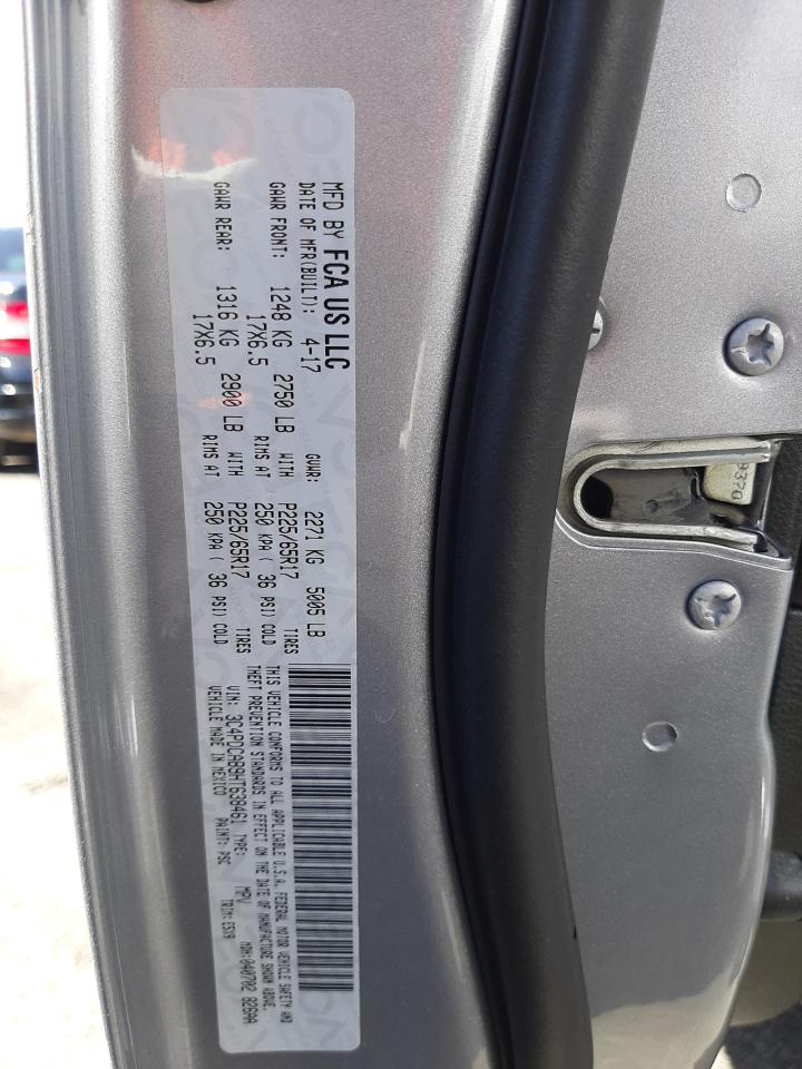 Photo 10 from auction – 2017 DODGE JOURNEY SE with VIN 3C4PDCAB9HT638461