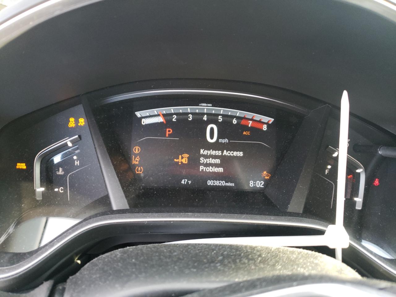 Photo 8 from auction – 2022 HONDA CR-V EX with VIN 7FARW1H56NE004286