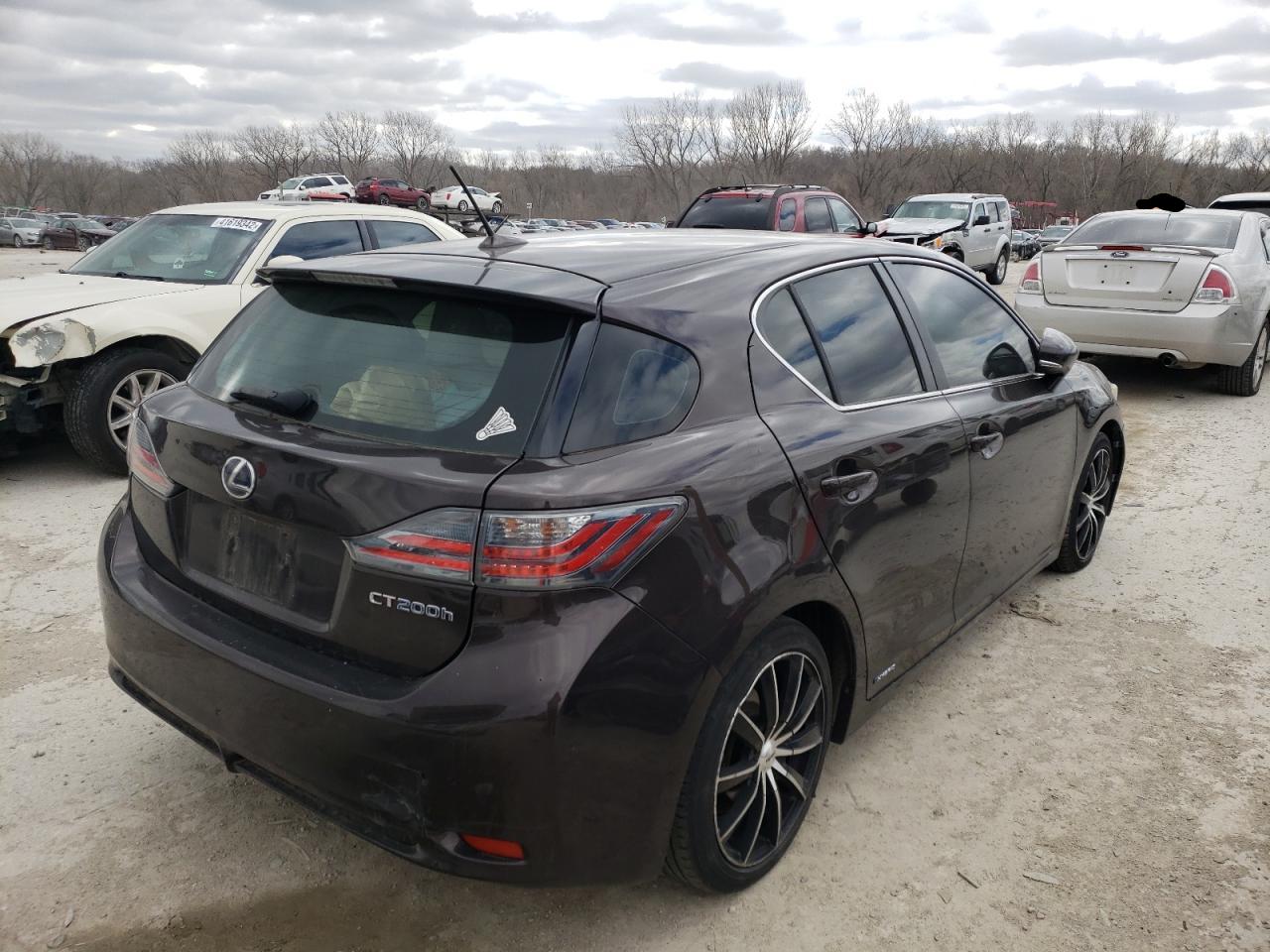 Photo 4 from auction – 2012 LEXUS CT 200 with VIN JTHKD5BH8C2063982