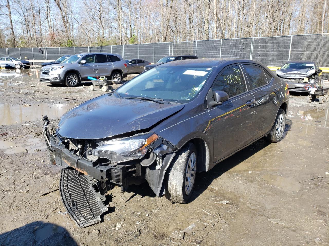 Photo 2 from auction – 2018 TOYOTA COROLLA L with VIN 2T1BURHE3JC022082