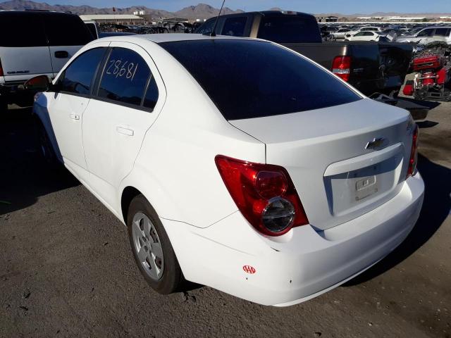 Photo 3 from auction – 2013 CHEVROLET SONIC LS with VIN 1G1JA5SH4D4130503