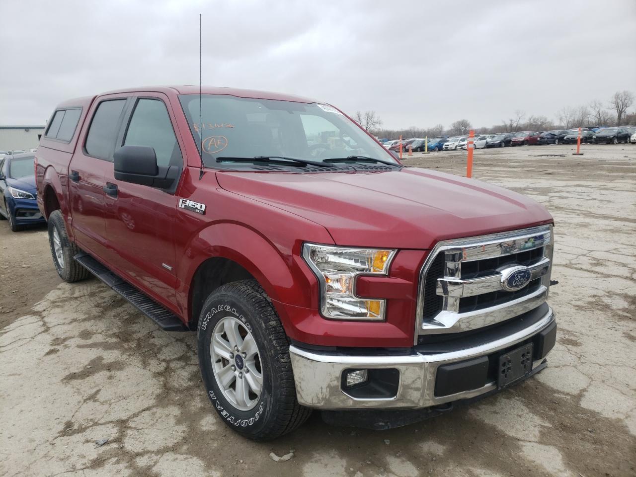 Photo 1 from auction – 2016 FORD F150 SUPER with VIN 1FTEW1EP6GKE13412