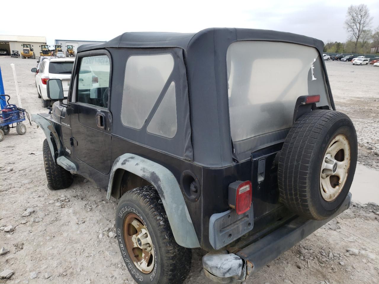 Photo 3 from auction – 2000 JEEP WRANGLER / with VIN 1J4FA29P1YP795804