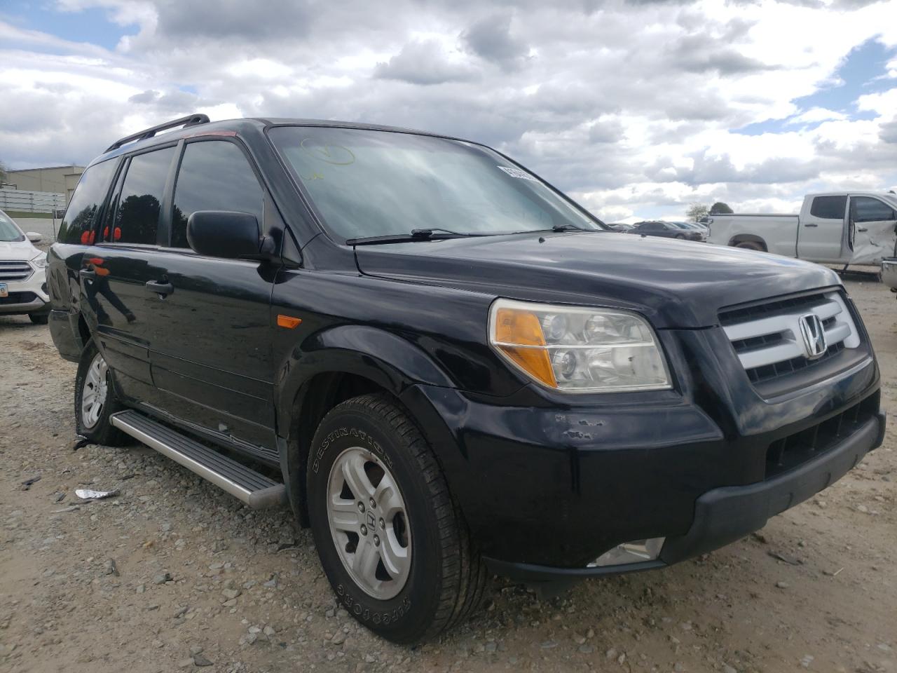 HONDA PILOT 2006 with VIN 5FNYF28106B022410 - Photo from auction