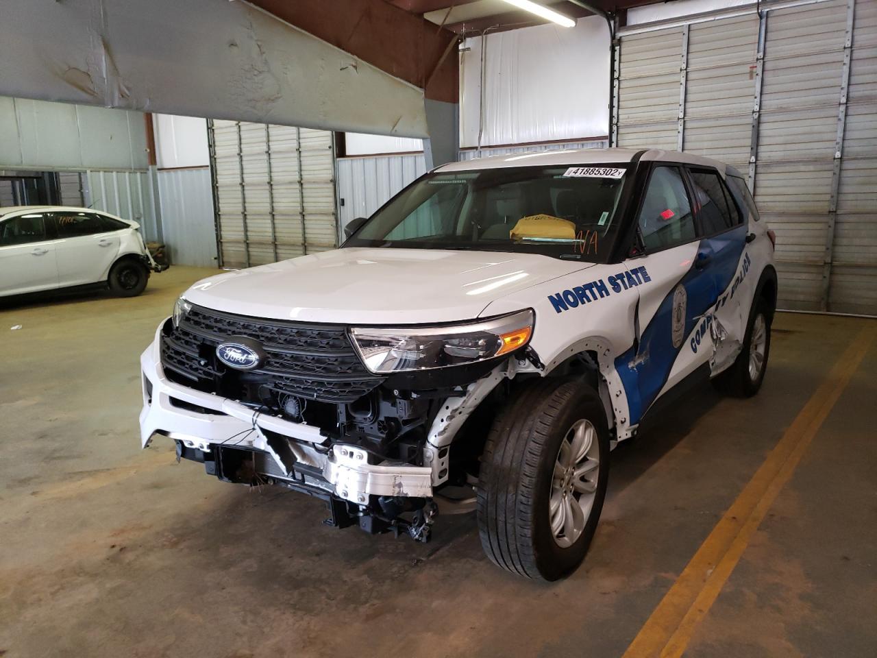 Photo 2 from auction – 2021 FORD EXPLORER with VIN 1FMSK8BHXMGA64107