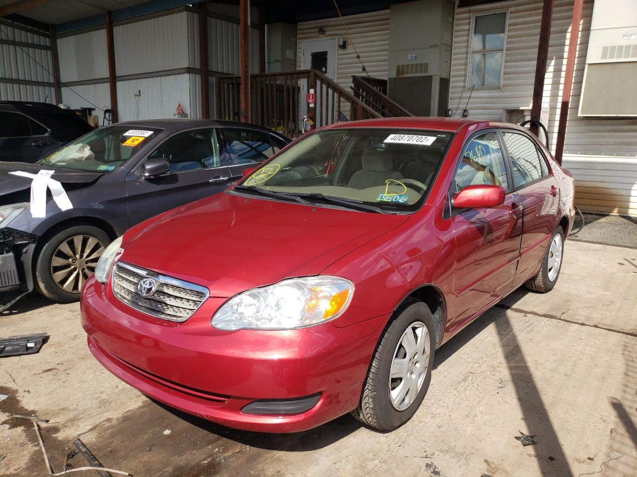 Photo 2 from auction – 2007 TOYOTA COROLLA CE with VIN 2T1BR32E97C790827