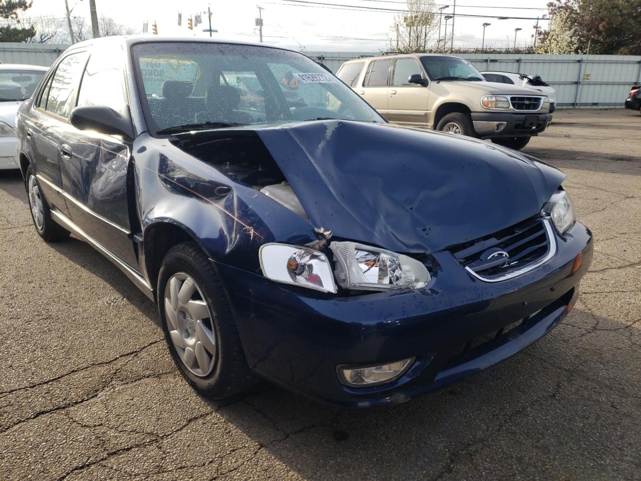 TOYOTA COROLLA CE 2001 with VIN 1NXBR12E31Z475452 - Photo from auction