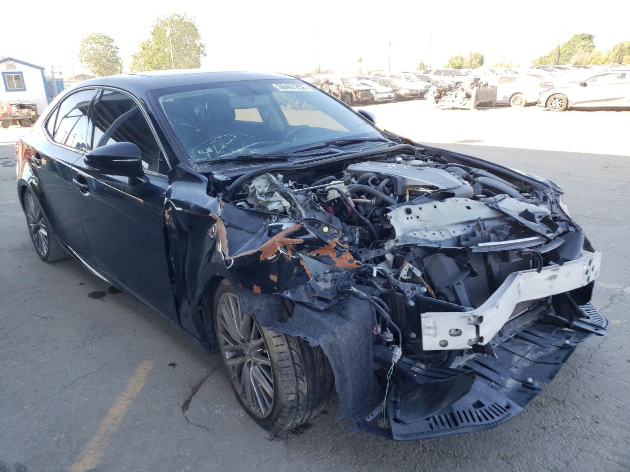 LEXUS IS 200T 2016 with VIN JTHBA1D2XG5038547 - Photo from auction
