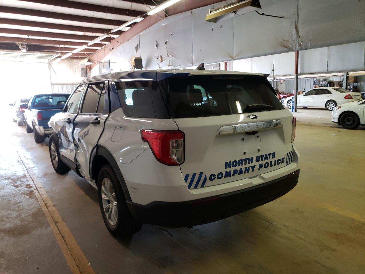 Photo 3 from auction – 2021 FORD EXPLORER with VIN 1FMSK8BHXMGA64107
