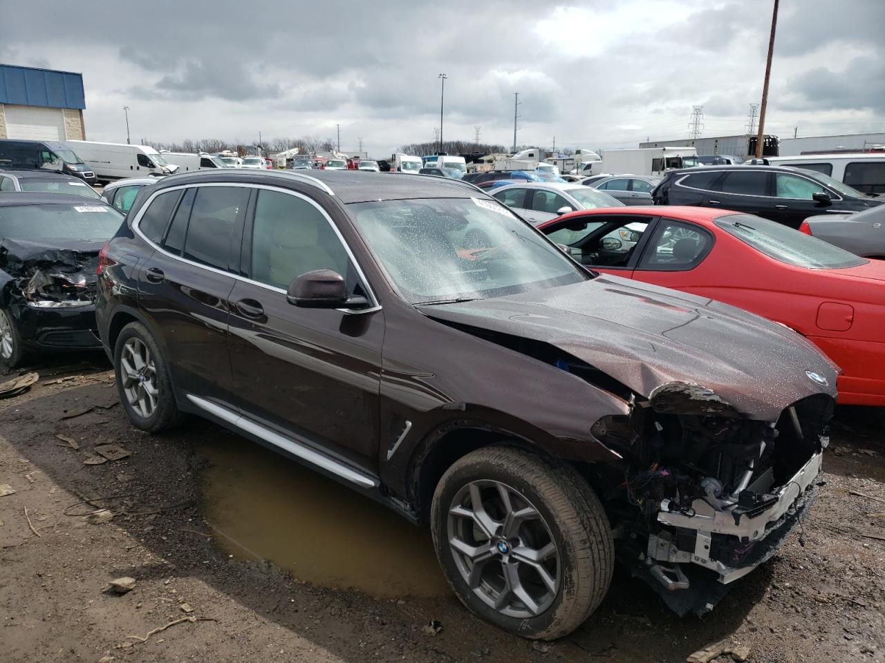 BMW X3 XDRIVE3 2020 with VIN 5UXTY5C08LLT33286 - Photo from auction