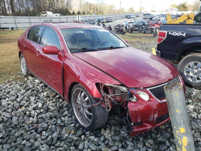 LEXUS GS 300 2006 with VIN JTHBH96S665021606 - Photo from auction