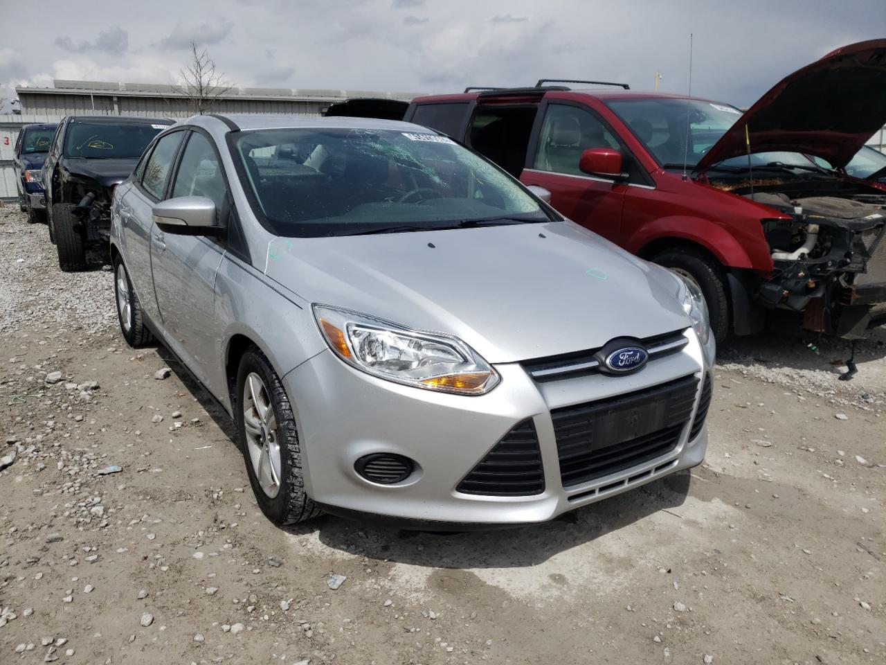 FORD FOCUS SE 2014 with VIN 1FADP3F22EL448971 - Photo from auction