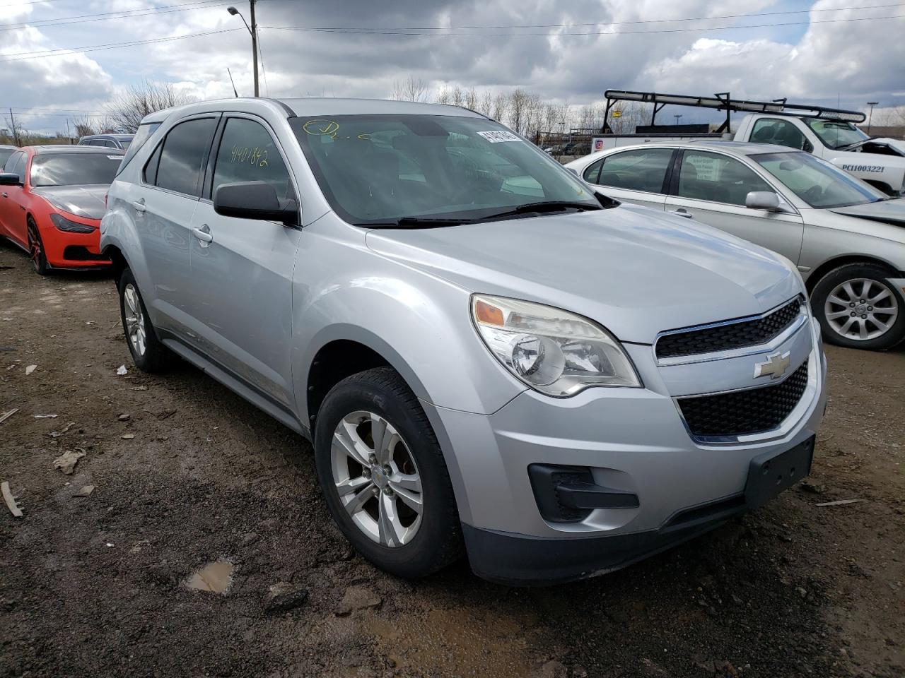 CHEVROLET EQUINOX LS 2012 with VIN 2GNALBEK8C1217958 - Photo from auction