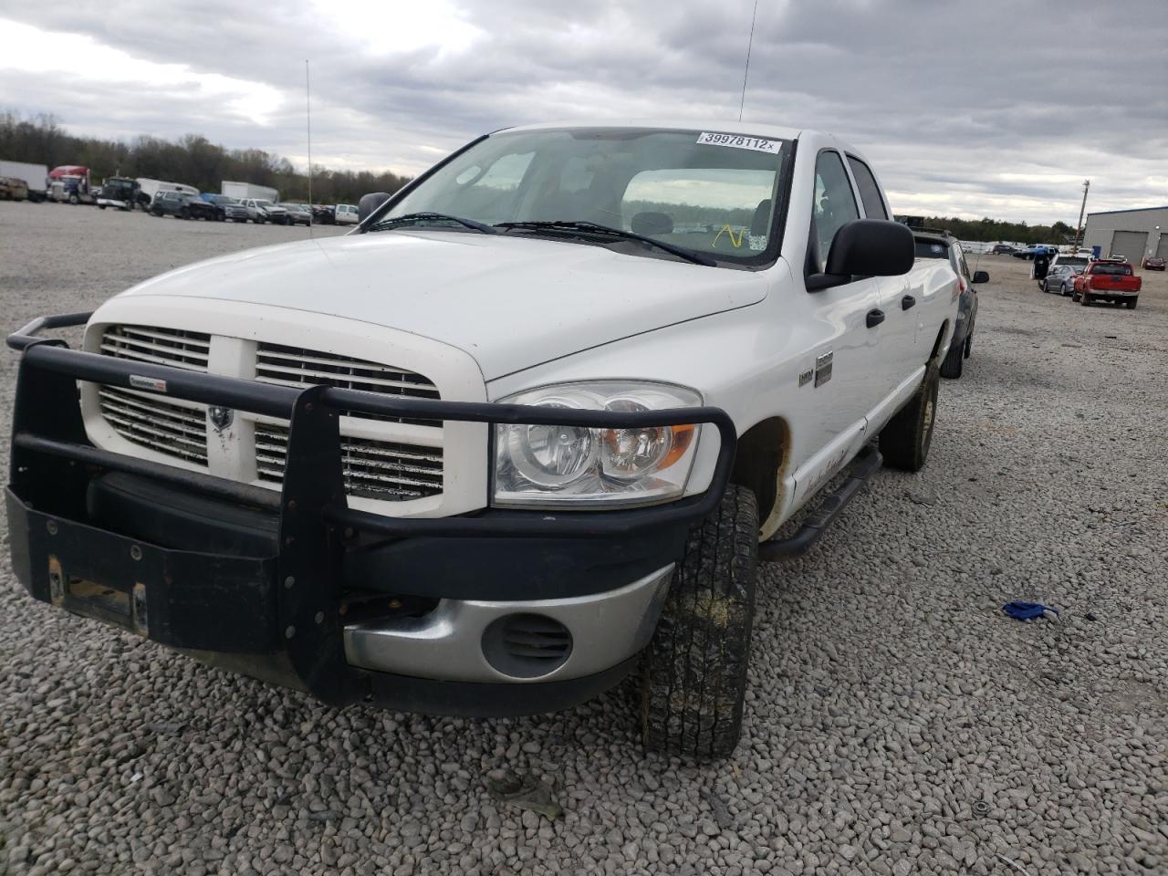 Photo 2 from auction – 2007 DODGE RAM 2500 S with VIN 1D7KS28D37J583597